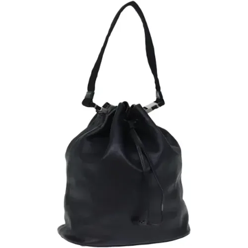 Pre-owned Leather prada-bags , female, Sizes: ONE SIZE - Prada Vintage - Modalova