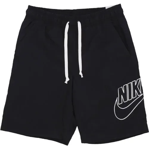 Mesh-Innenraum Gewebte Shorts Schwarz - Nike - Modalova