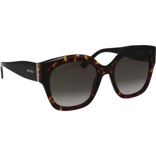 Stylish Gradient Lens Sunglasses , female, Sizes: 55 MM - Jimmy Choo - Modalova