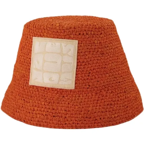 Raffia Bucket Hat , unisex, Größe: 58 CM - Jacquemus - Modalova