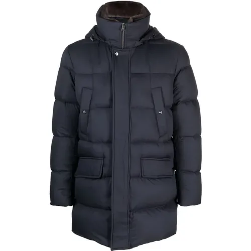 Woven half coat , male, Sizes: 3XL, 2XL - Herno - Modalova