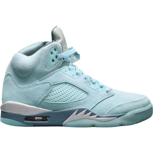 Bluebird Retro 5 Limited Edition Sneakers , male, Sizes: 2 UK, 5 UK, 4 1/2 UK, 2 1/2 UK, 4 UK, 8 1/2 UK, 10 1/2 UK, 10 UK, 8 UK, 1 1/2 UK, 9 UK, 3 1/2 - Nike - Modalova