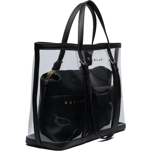 Modern Shopper Bag , female, Sizes: ONE SIZE - Replay - Modalova