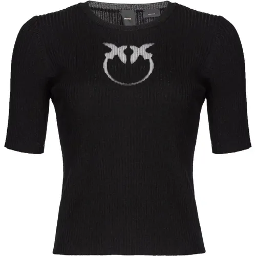 T-Shirts , female, Sizes: S, M, XS - pinko - Modalova