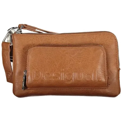 Handtasche mit Verstellbarem Riemen und Logodetail - Desigual - Modalova