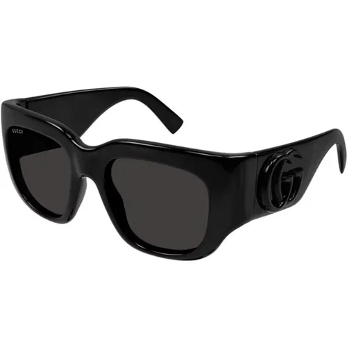 Schwarz Graue Sonnenbrille Gg1545S - Gucci - Modalova
