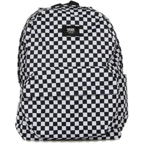 Checkerboard Backpack /White , unisex, Sizes: ONE SIZE - Vans - Modalova