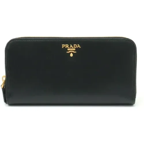 Pre-owned Leather wallets , female, Sizes: ONE SIZE - Prada Vintage - Modalova