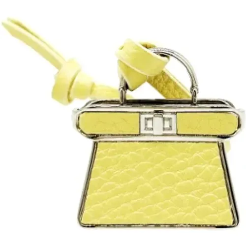 Pre-owned Leather key-holders , female, Sizes: ONE SIZE - Fendi Vintage - Modalova