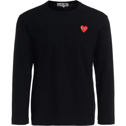 Long Sleeve Tops , Herren, Größe: L - Comme des Garçons Play - Modalova