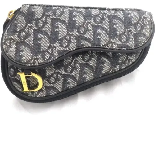 Pre-owned Canvas pouches , female, Sizes: ONE SIZE - Dior Vintage - Modalova