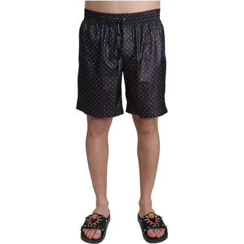 Polka Dot Print Beachwear Swimwear , male, Sizes: S - Dolce & Gabbana Pre-owned - Modalova