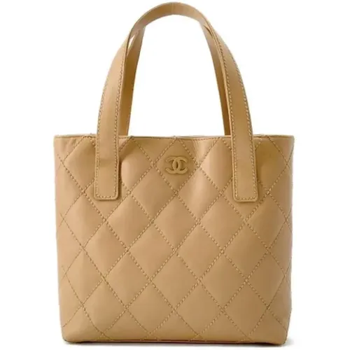 Pre-owned Leather chanel-bags , female, Sizes: ONE SIZE - Chanel Vintage - Modalova