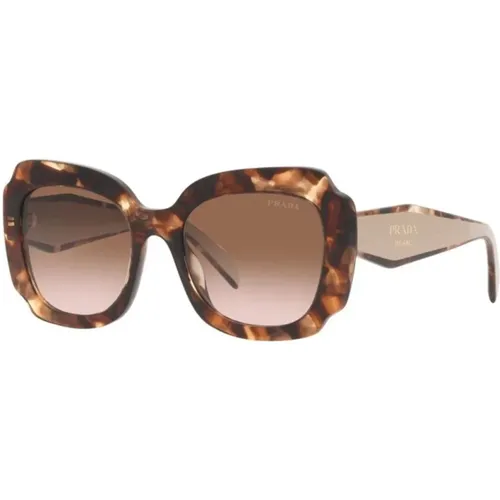 Braun/Havanna Sonnenbrille, Alltagsstil , Damen, Größe: 52 MM - Prada - Modalova