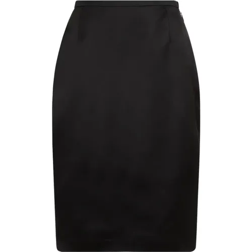 Pencil Skirt , female, Sizes: M, S - Saint Laurent - Modalova