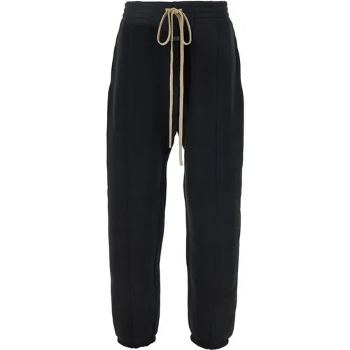 Schwarze Sweatpant Hose , Herren, Größe: L - Fear Of God - Modalova