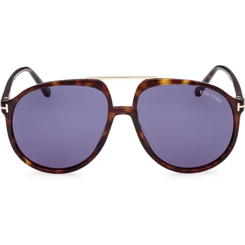 Classic Pilot Style Sunglasses , unisex, Sizes: 58 MM - Tom Ford - Modalova
