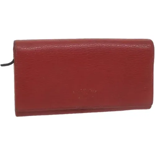 Pre-owned Leather wallets , female, Sizes: ONE SIZE - Gucci Vintage - Modalova