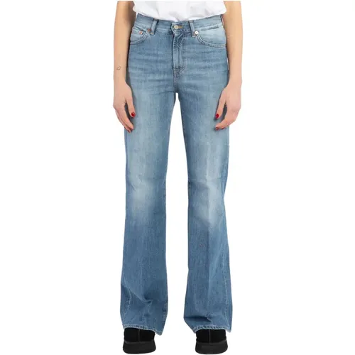 Wide Jeans , Damen, Größe: W30 - Dondup - Modalova