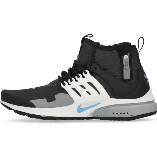 Mid Utility Sneakers Anthracite Blue White , Herren, Größe: 45 EU - Nike - Modalova