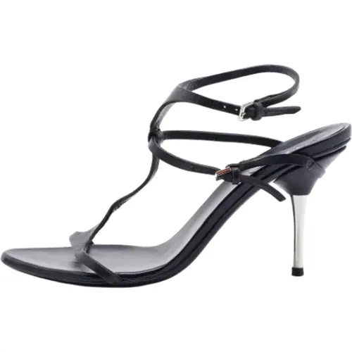 Pre-owned Leder sandals - Gucci Vintage - Modalova