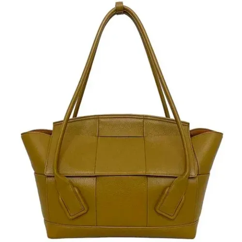 Pre-owned Leather totes , female, Sizes: ONE SIZE - Bottega Veneta Vintage - Modalova