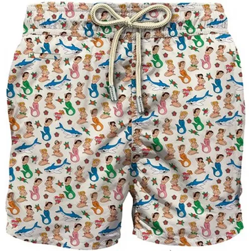 Sea Clothing MultiColour Stylish Shirt , male, Sizes: L, XL - MC2 Saint Barth - Modalova