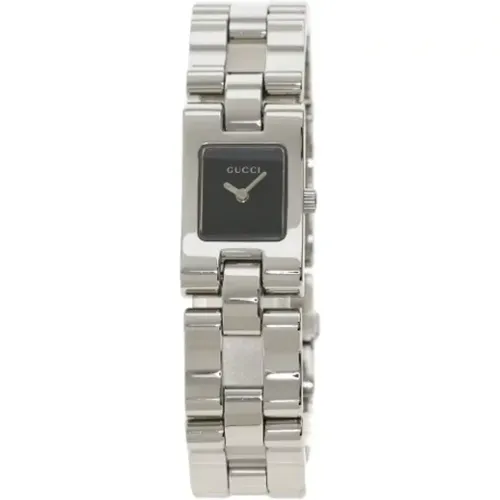 Pre-owned Stainless Steel Gucci Watch , female, Sizes: ONE SIZE - Gucci Vintage - Modalova