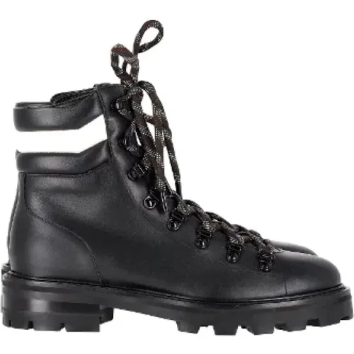 Pre-owned Leder boots , Damen, Größe: 37 1/2 EU - Jimmy Choo Pre-owned - Modalova
