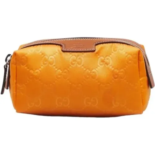 Pre-owned Leather clutches , female, Sizes: ONE SIZE - Gucci Vintage - Modalova