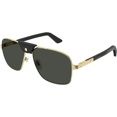 Stylish Sunglasses for Chic Look , unisex, Sizes: ONE SIZE - Cartier - Modalova