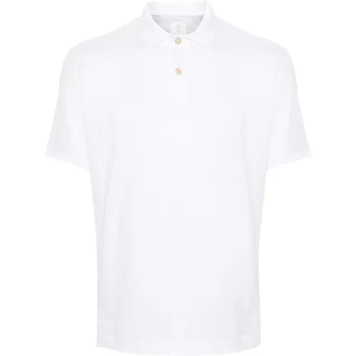 Italienisches Baumwoll-Poloshirt , Herren, Größe: XL - Eleventy - Modalova