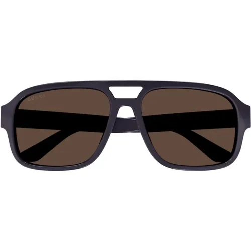 Sonnenbrille , Herren, Größe: 59 MM - Gucci - Modalova