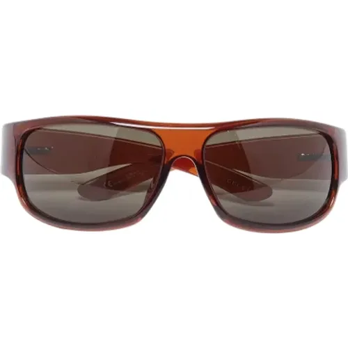 Pre-owned Acetate sunglasses , female, Sizes: ONE SIZE - Gucci Vintage - Modalova