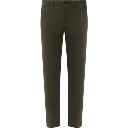 Slimmy Chino LuxPerSat Pants , male, Sizes: W36 - 7 For All Mankind - Modalova