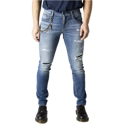 Worn-Out Effect Jeans for Men , male, Sizes: W31 - Antony Morato - Modalova