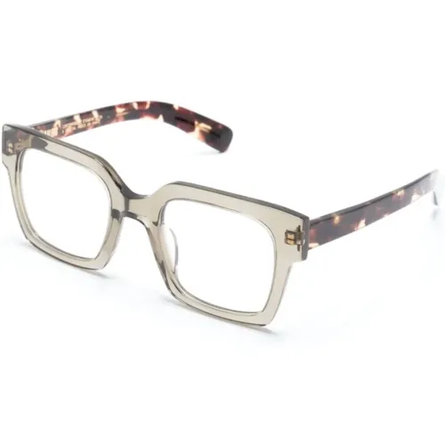 Grüne Optische Brille Stilvoll und vielseitig , Damen, Größe: 52 MM - Kaleos - Modalova