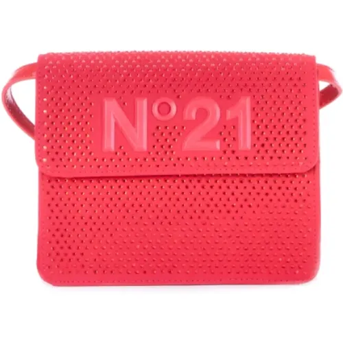 Rote Damenhandtasche mit Verstellbarem Schulterriemen - N21 - Modalova