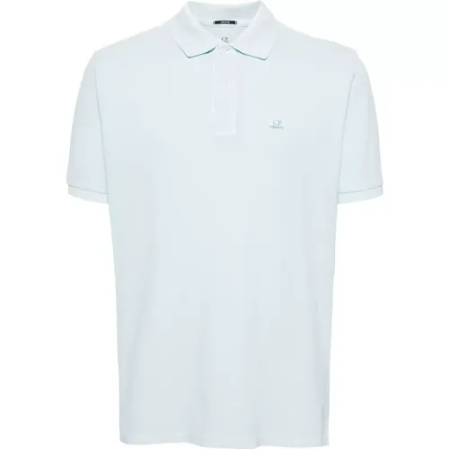 Logo Embroidered Polo Shirt , male, Sizes: 2XL, M, L, XL - C.P. Company - Modalova