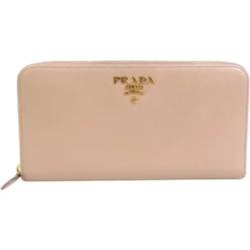 Pre-owned Leather wallets , female, Sizes: ONE SIZE - Prada Vintage - Modalova