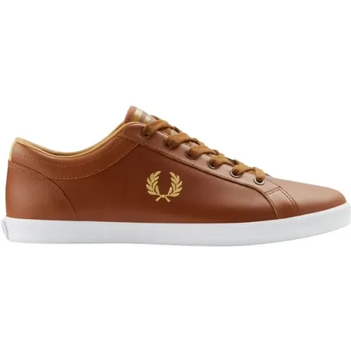 Baseline Leather Tennis Shoes , male, Sizes: 11 UK, 7 UK, 10 UK - Fred Perry - Modalova