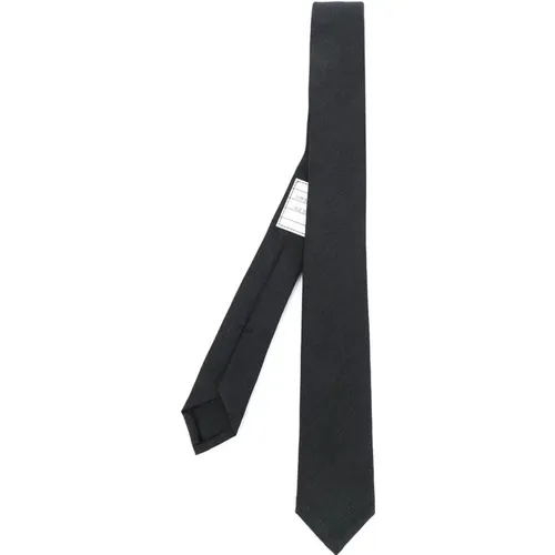 Classic Tie in Super 120s Twill , male, Sizes: ONE SIZE - Thom Browne - Modalova