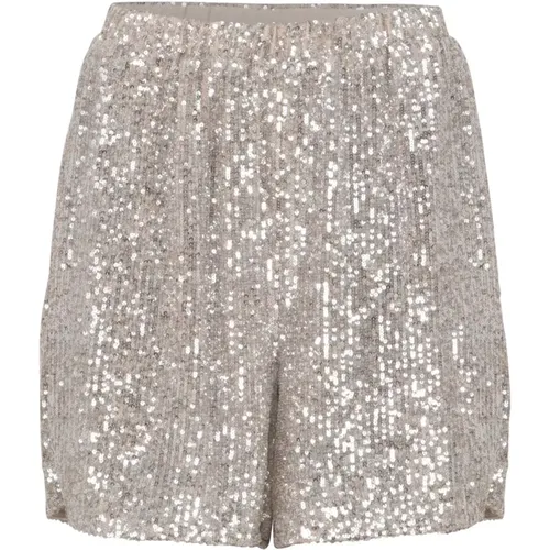 Sequin Shorts for Style and Comfort , female, Sizes: M, S, L, XS - Cras - Modalova