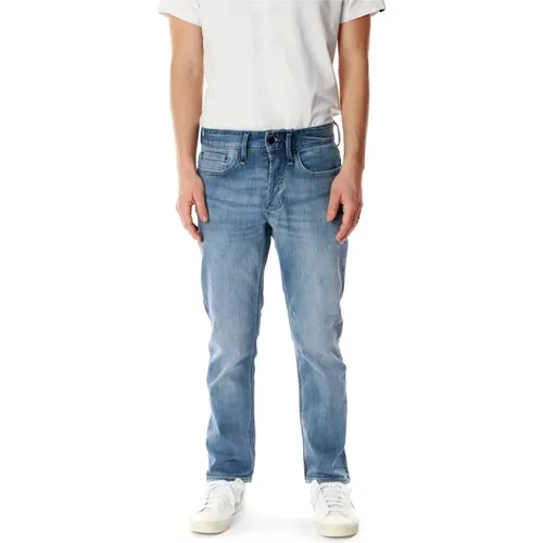 Razor Slim Fit Midwaist Jeans - Denham - Modalova