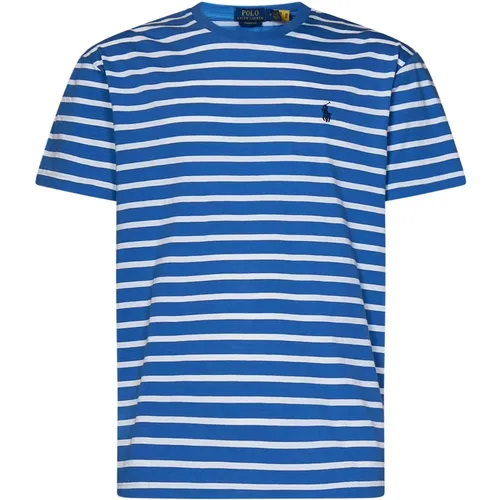 Blaue Gestreifte Polo T-shirts - Polo Ralph Lauren - Modalova