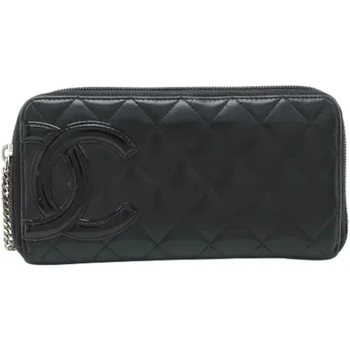 Pre-owned Leather wallets , female, Sizes: ONE SIZE - Chanel Vintage - Modalova