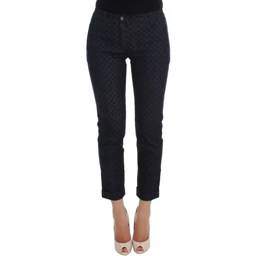 Cropped Jeans , Damen, Größe: 2XS - Dolce & Gabbana - Modalova