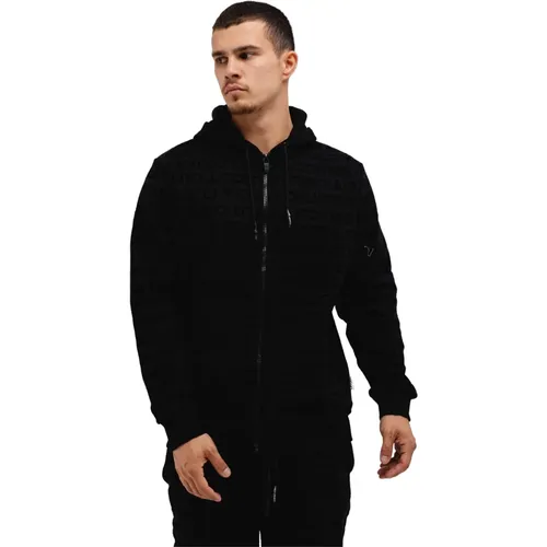 Hooded Tracksuit Men Stylish , male, Sizes: M, L, XL - carlo colucci - Modalova