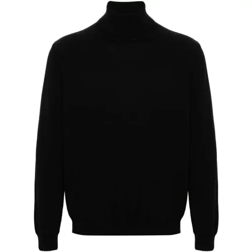 Knitted Roll Neck Sweater , male, Sizes: M, L, 2XL, 3XL - Zanone - Modalova