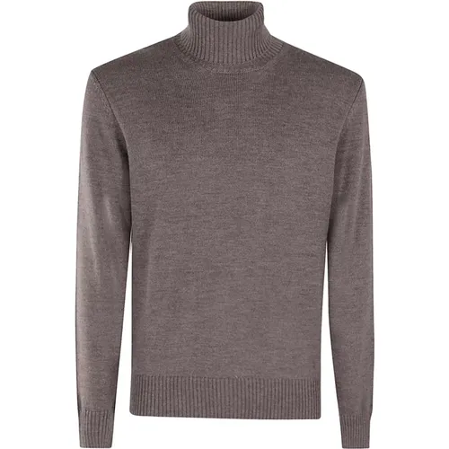 Merinowolle Rollkragenpullover , Herren, Größe: XL - Altea - Modalova